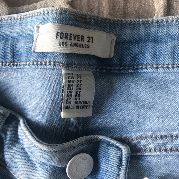 Light Denim Skinny Jeans - Picture 4 of 5